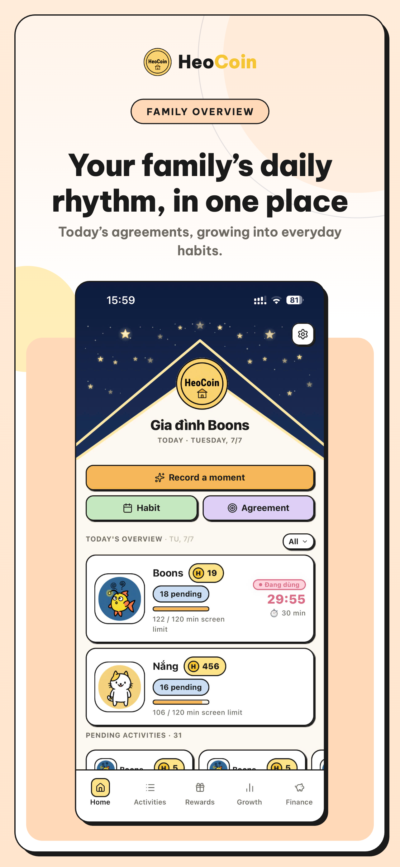 Parent Dashboard